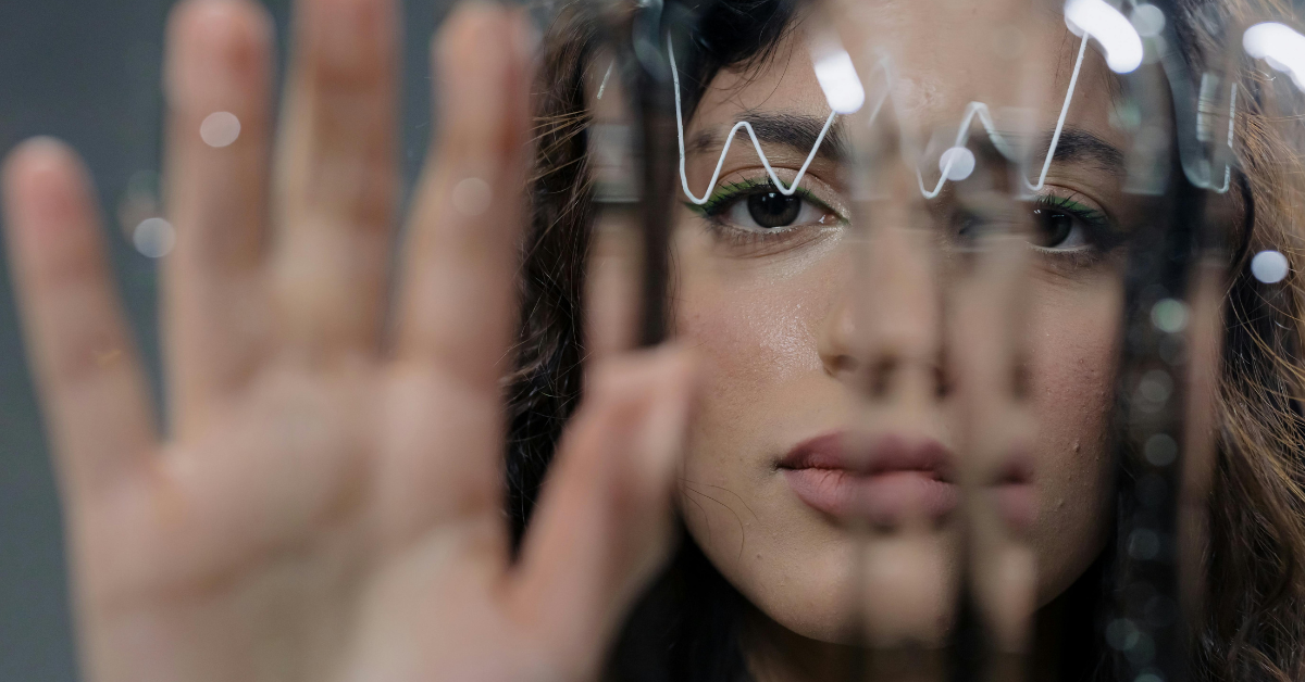 A woman with cyclothymic disorder